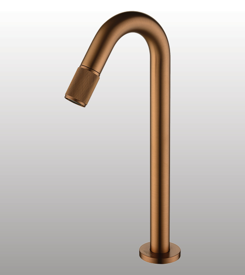 Tall Brass Basin Tap Mouth Operated – Aquant India